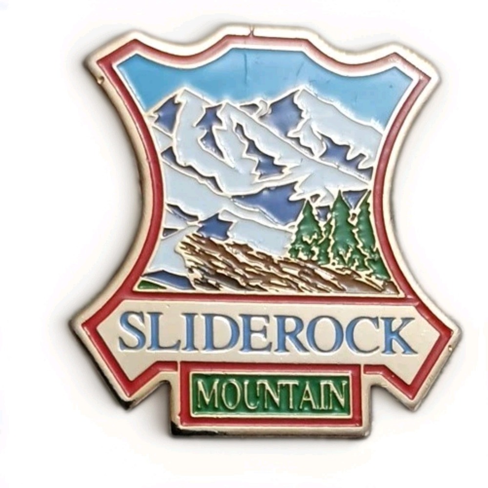 Sliderock Mountain Montana Lolo National Forest Travel Souvenir Lapel Pin